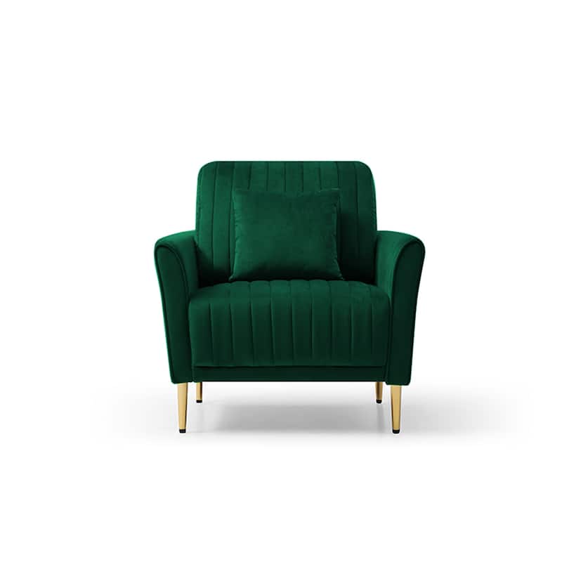Velvet Accent Chair Living Room Chair