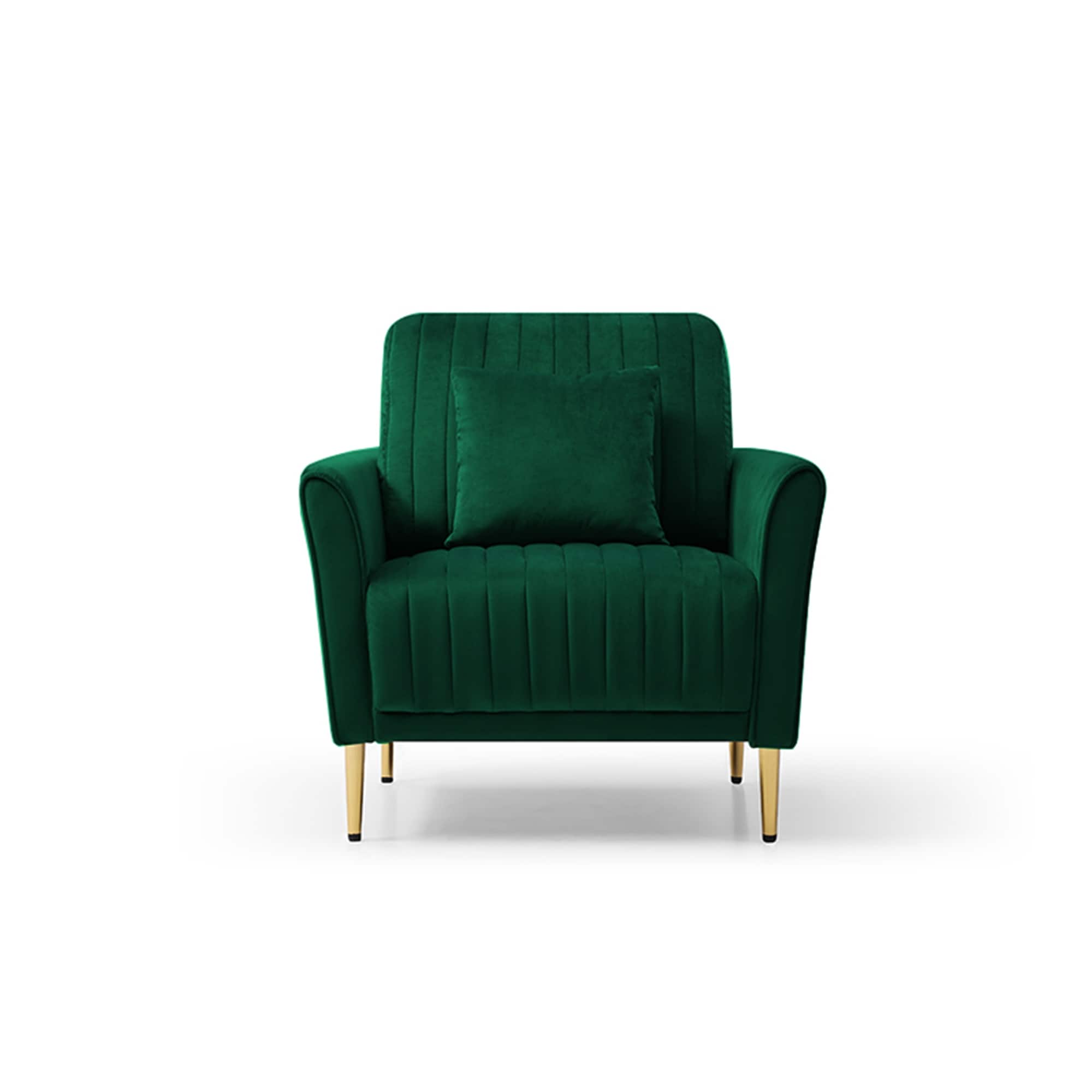 Velvet sales fireside chair