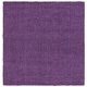 preview thumbnail 123 of 171, SAFAVIEH Jerneja Handmade Solid Chunky Jute Area Rug 6' Square - Purple