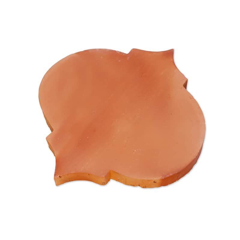 Natural Terracotta Arabesque, 8"x8.5" tile