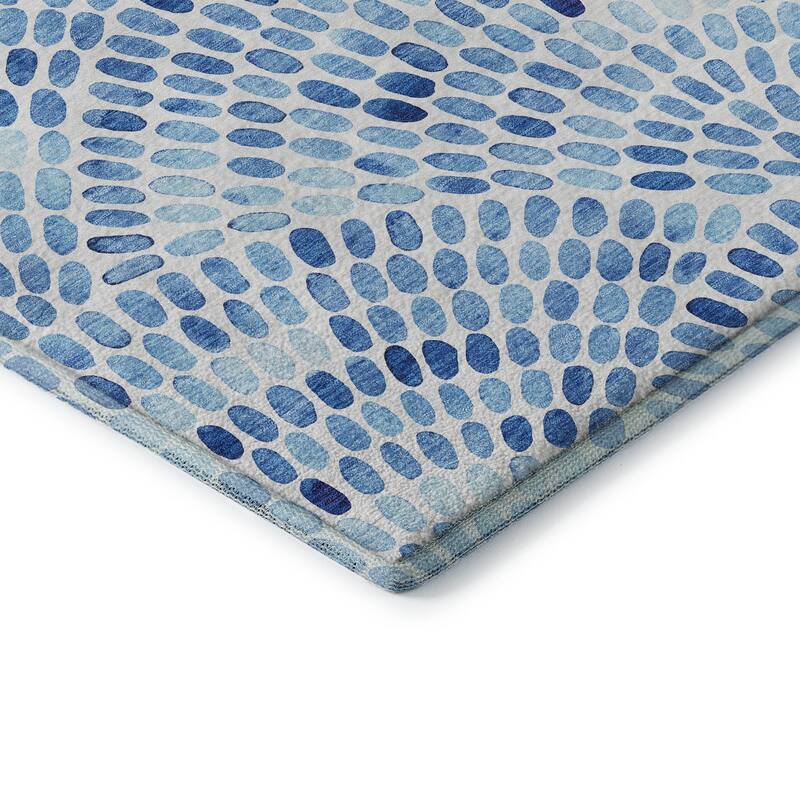 Premium Washable Super Soft Contemporary Mosaic Mayfield Rug