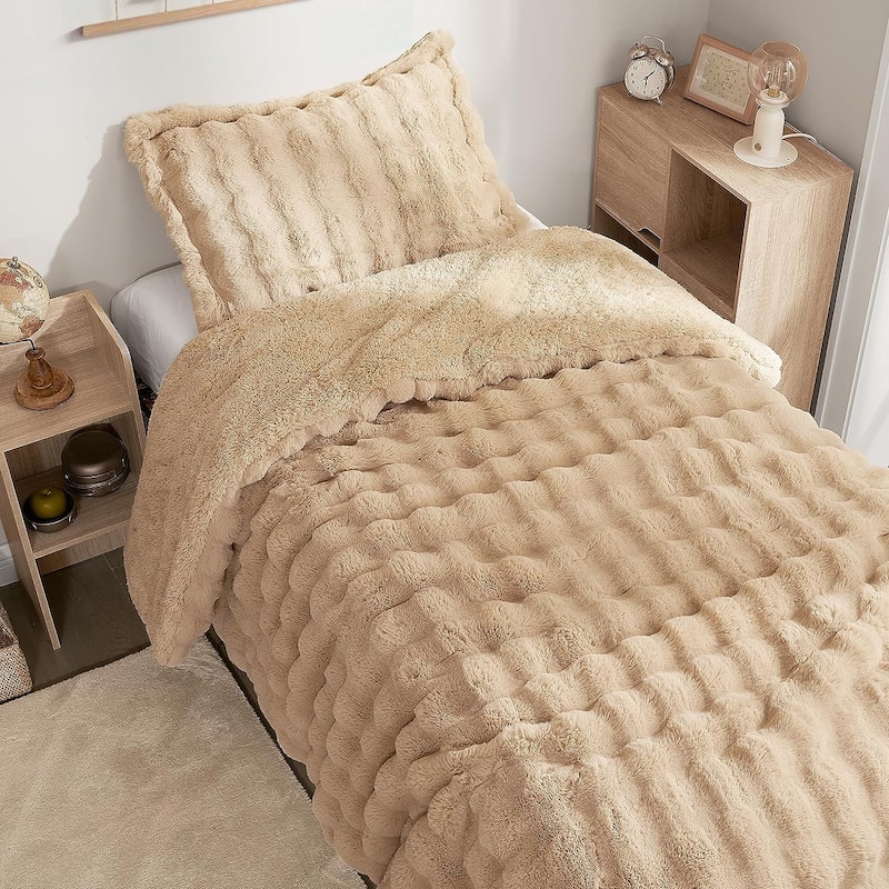 Snowball® Chunky Bunny - Coma Inducer® Oversized Comforter Set - Holland Lop Tan