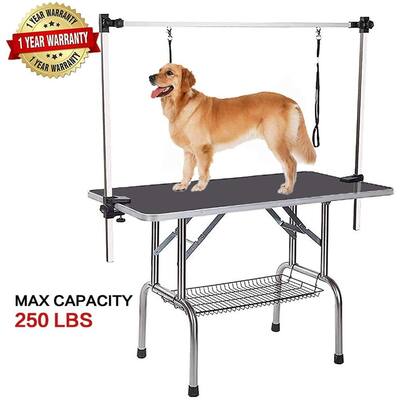 36 Inch Dog Pet Grooming Table Adjustable Heavy Duty Portable