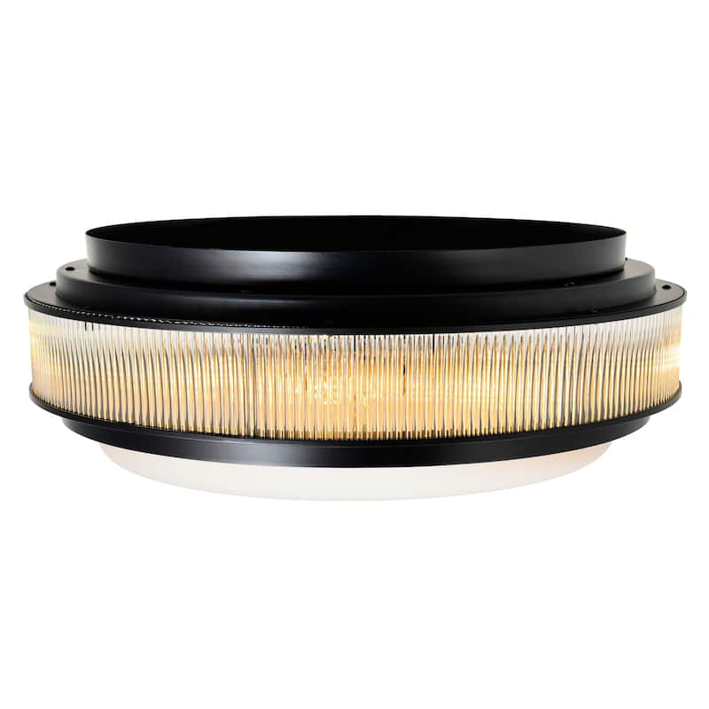 Valdivia 5 Light Black Flush Mount