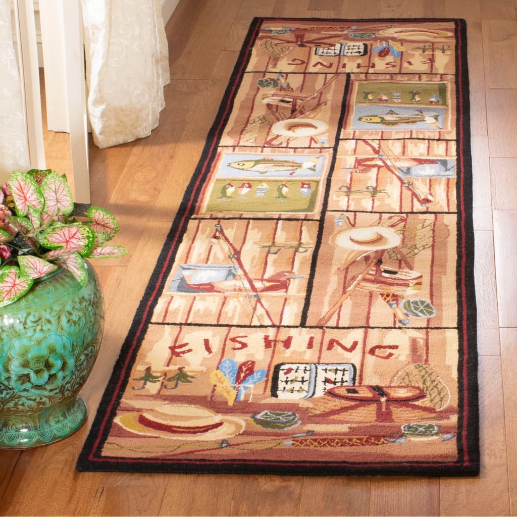 SAFAVIEH Handmade Chelsea Kaylie French Country Wool Rug