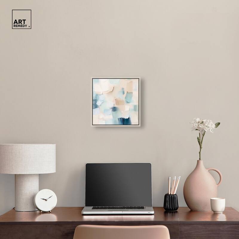 Celadon Haze II Canvas by Art Remedy