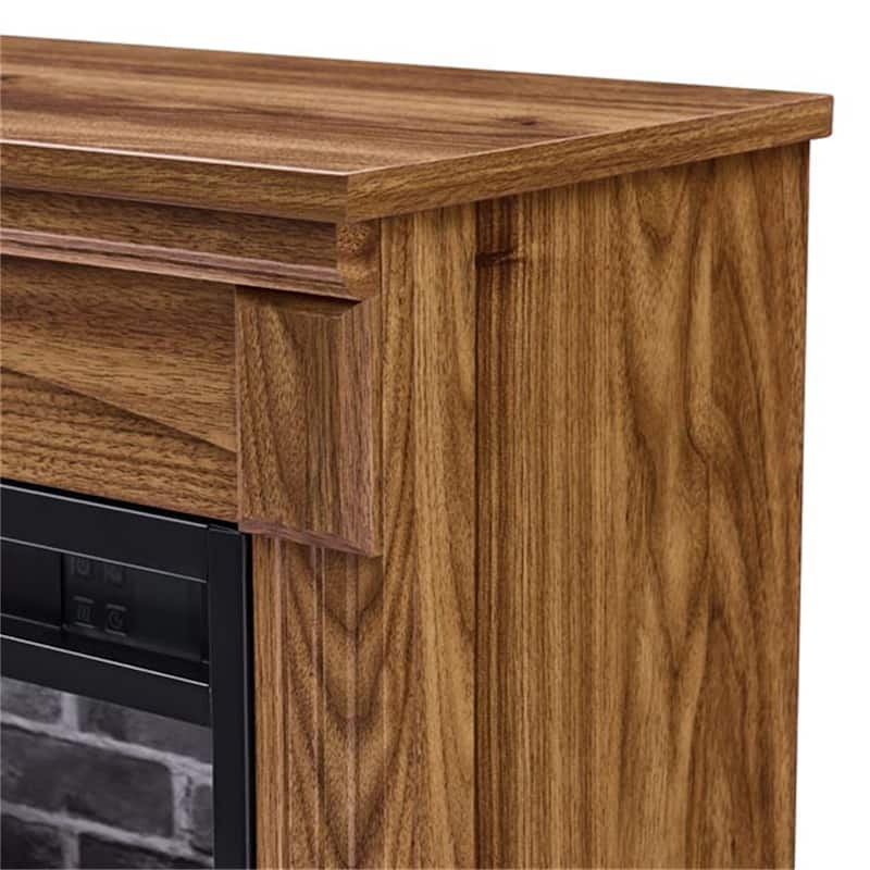28 inch TV Media Entertainment Center With Electric Fireplace