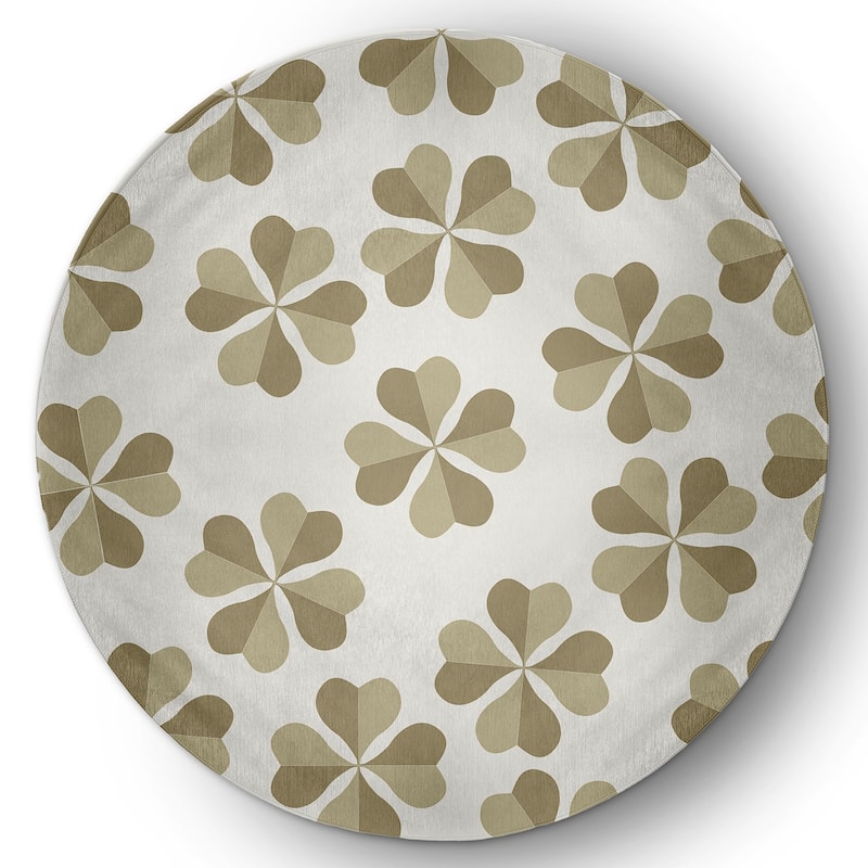 Lucky Patch St. Patrick's Day Chenille Rug