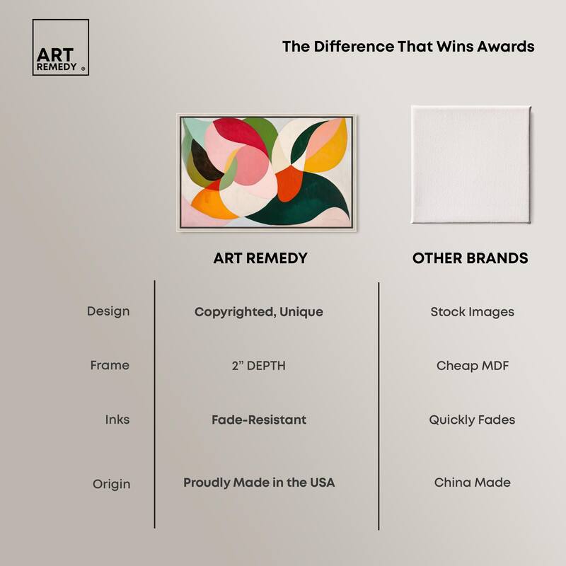 Color Fusion Canvas by Art Remedy