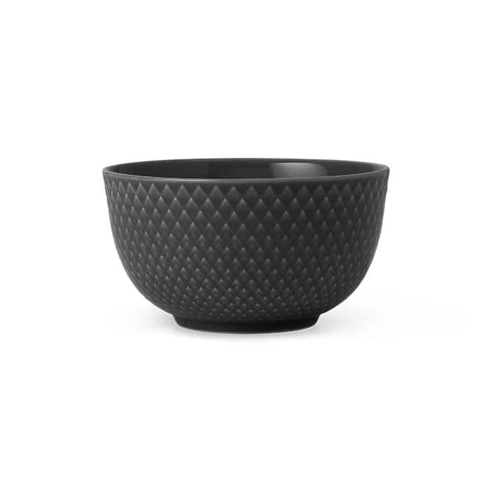 Rhombe Earth Bowl, Slate, Ø: 4.3" - Ø: 4.3"