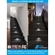 preview thumbnail 4 of 8, 3 Pack 5CCT 120V LED Step Lights, Dimmable Stair Lights IP65 Waterproof, Aluminum Shell, Anti-Glare, CRI90