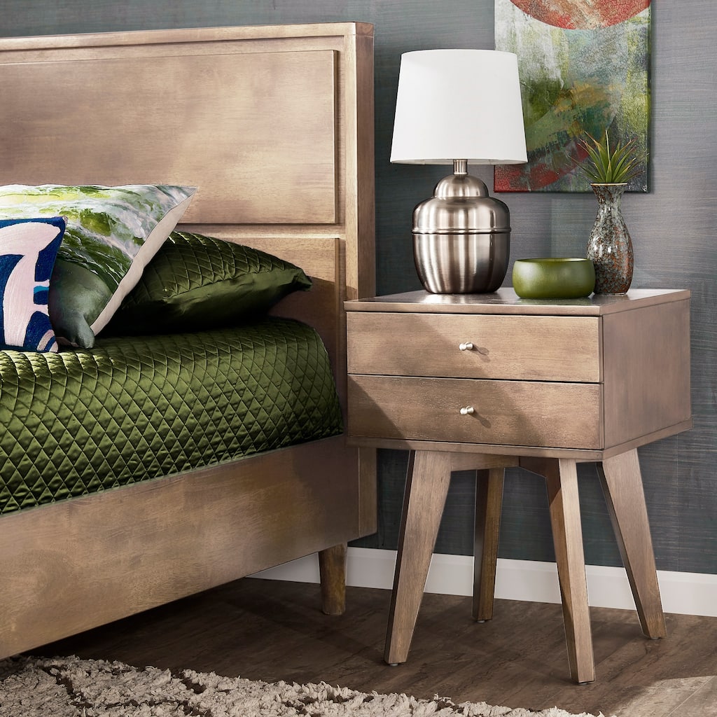 Tennant 2-Drawer Wood Nightstand from iNSPIRE Q Modern