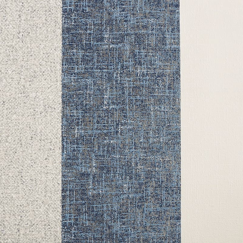 Solstice Navy Copper Wallpaper