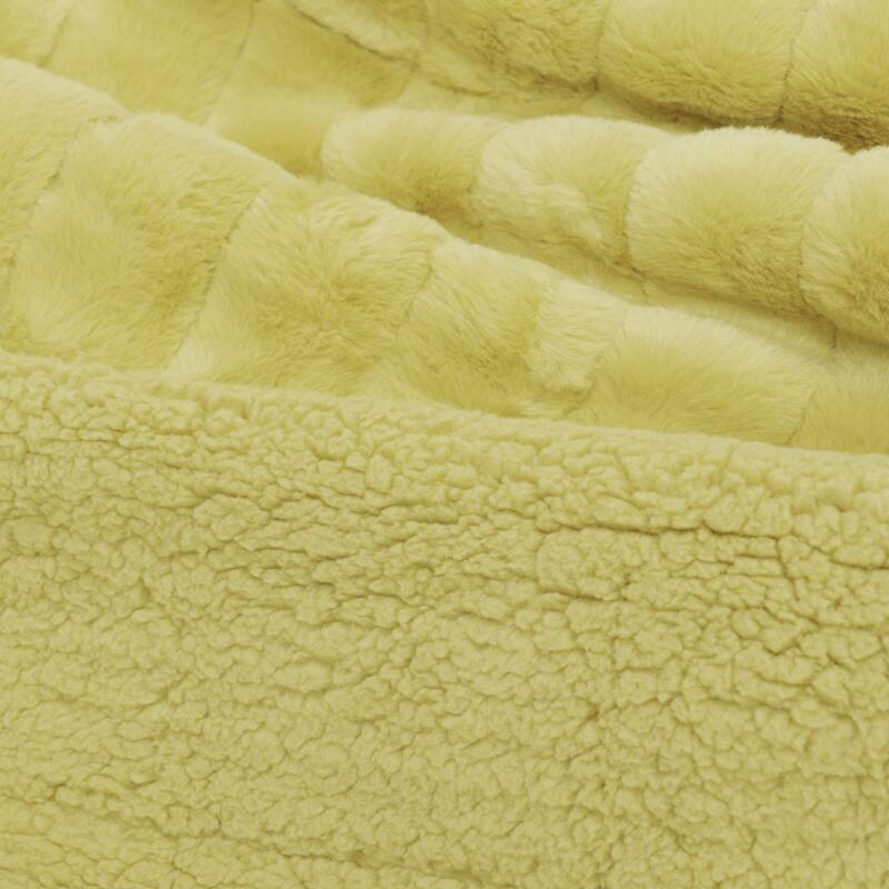 Supermink Decorative Fauxfur Throw 50'' x 60''