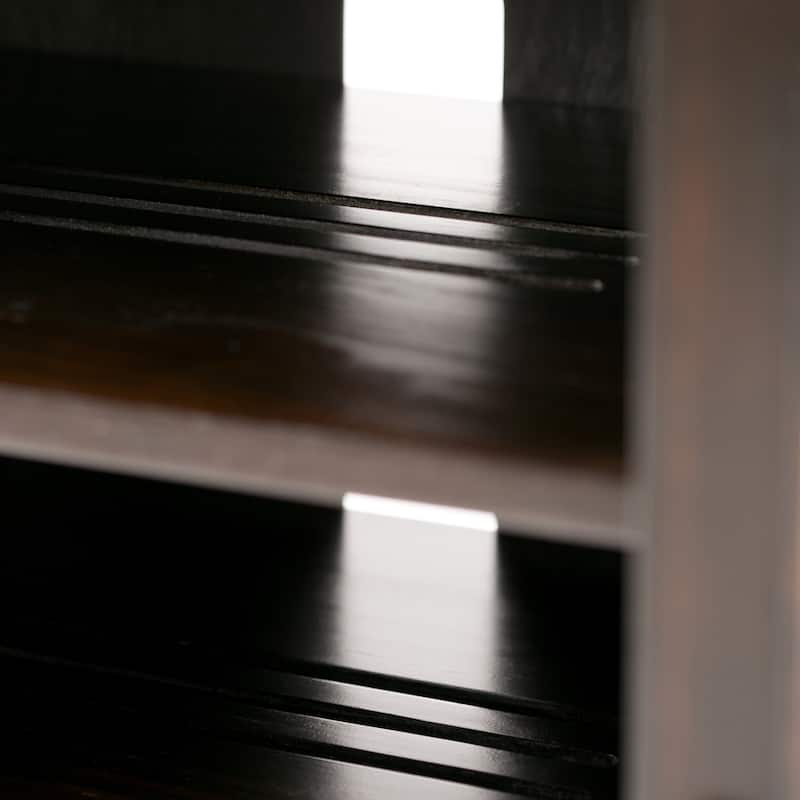 WYNDENHALL Halifax 54 inch Wide Solid Wood Transitional TV Stand - 54'' W x 18.9'' D x 31.9'' H