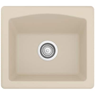 Karran USA QX-680 Quartz Top Mount Sinks 18" Undermount Single Basin