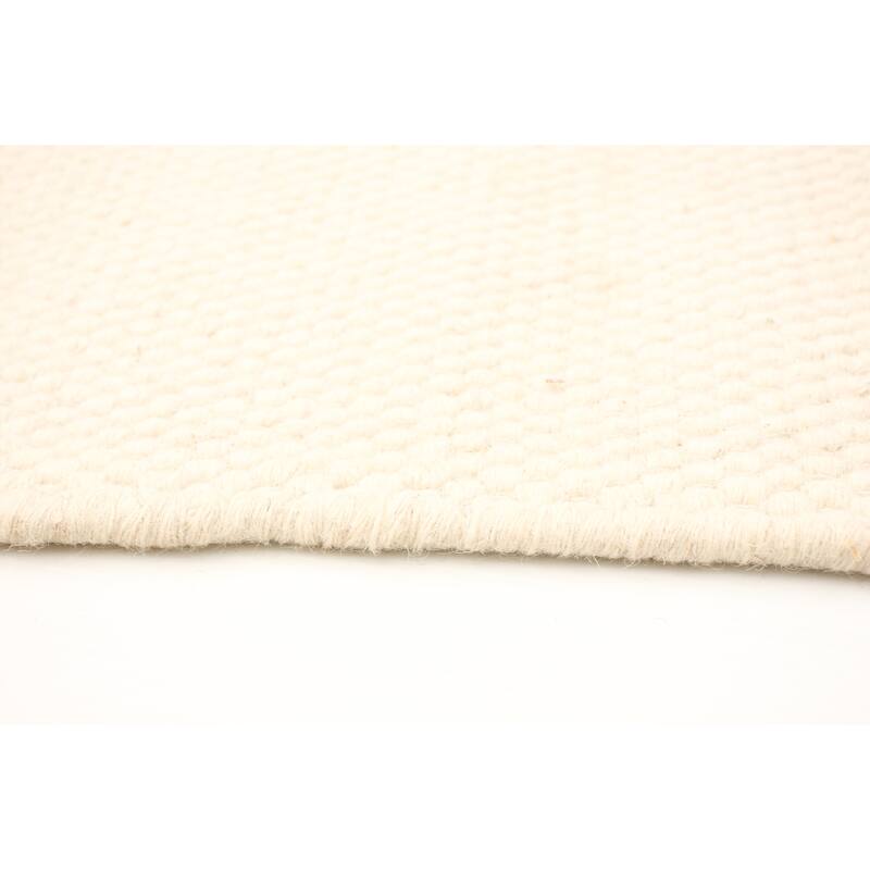 ECARPETGALLERY Hand Loomed Bungalow Wool Dhurrie