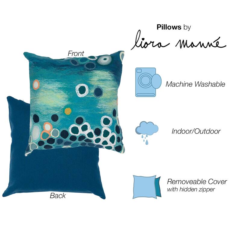 Liora Manne Visions IV Sunken Treasure Indoor/Outdoor Pillow
