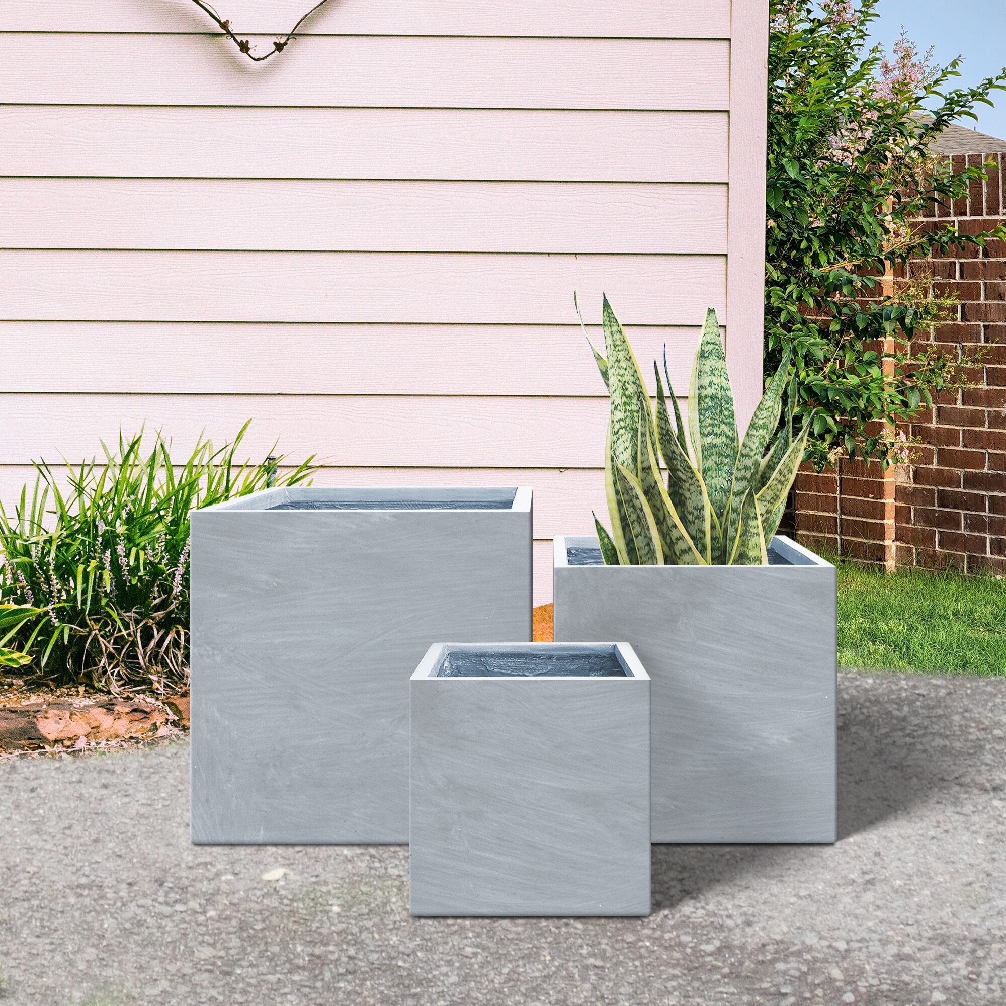 Durx-litecrete Lightweight Concrete Modern Square Cement