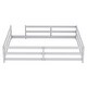 preview thumbnail 7 of 34, Sturdy Structure Wood Floor Bed with Guardrail and Fence for Kids, Montessori Bed Full Size