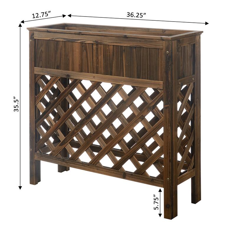 Convenience Concepts Planters & Potts Raised Patio Planter