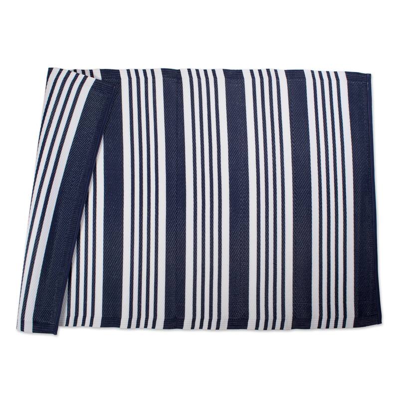 DII Multi-Striped Outdoor Rug