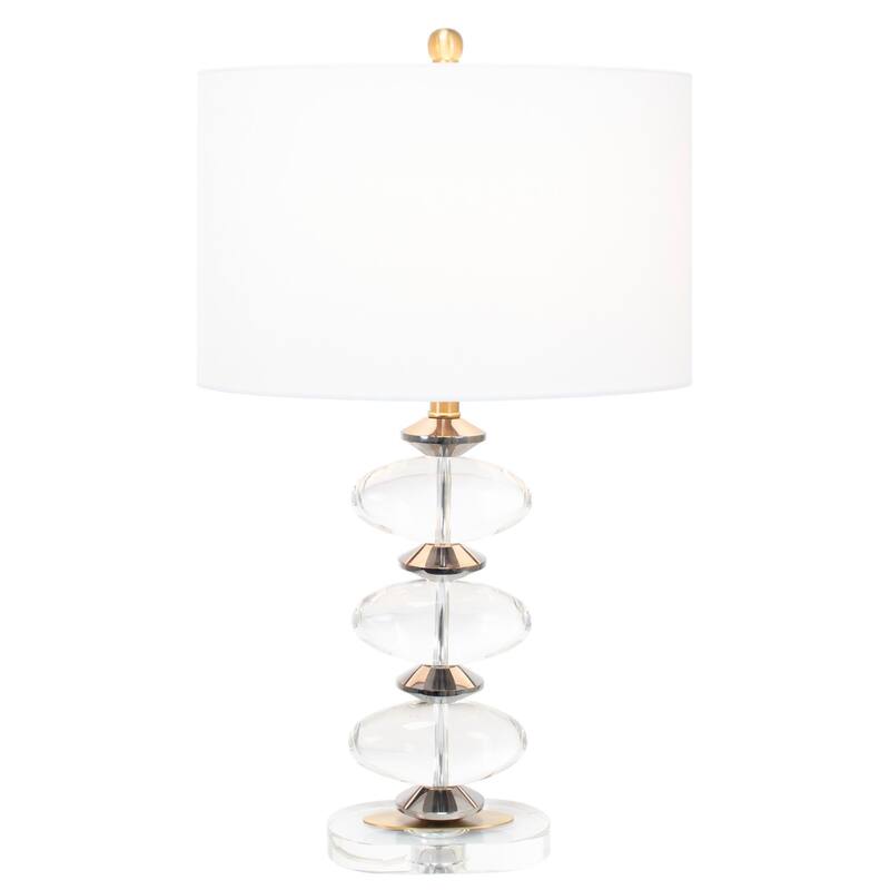 Bronson Table Lamp with Crystal Shade