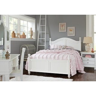 Hillsdale Kids and Teen Lake House Payton Wood Full Arch Bed, White