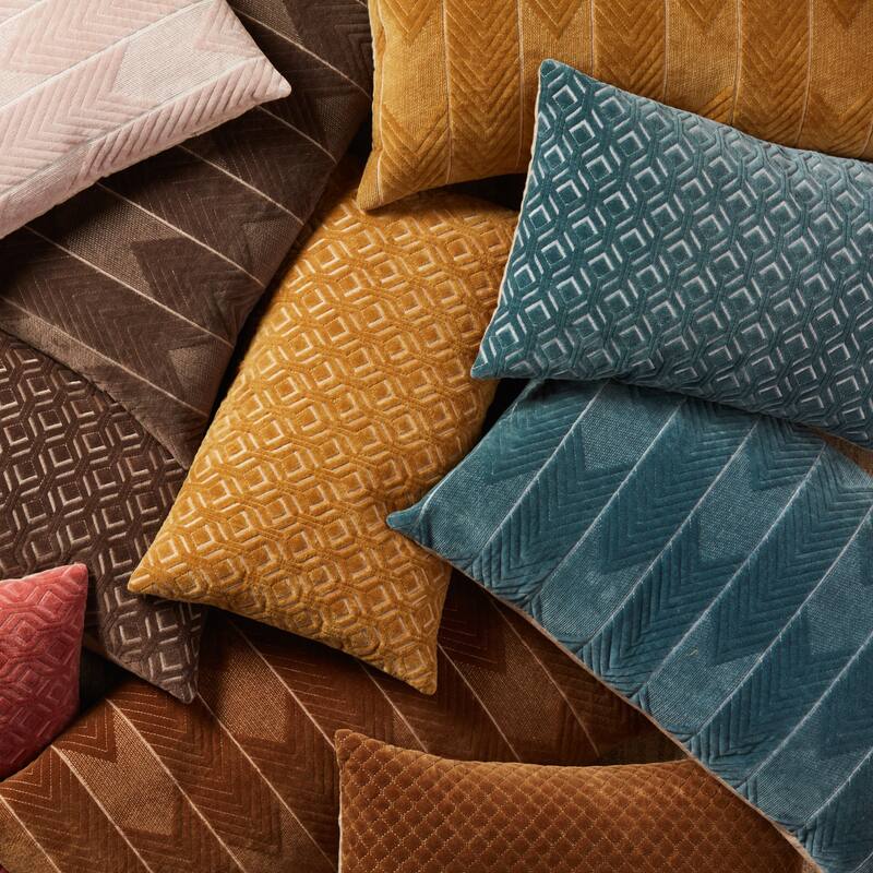 Lorient Trellis Lumbar Pillow