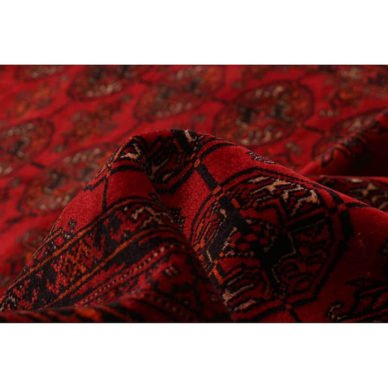 Teimani Red Rug 3'10" x 6'3" - 3'10 x 6'3