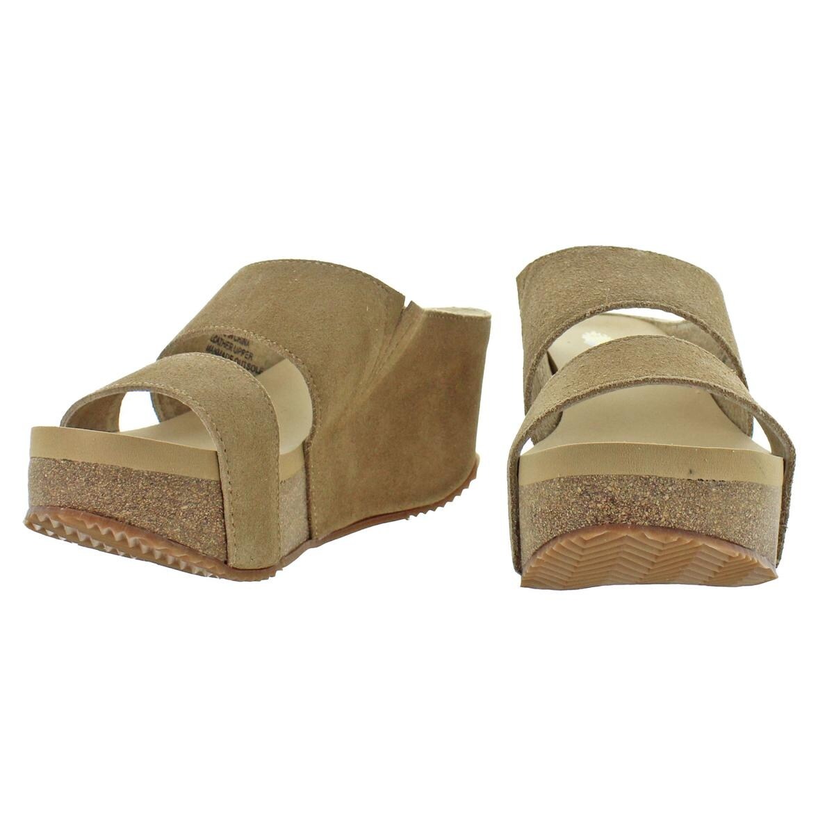 Volatile Womens August Wedge Sandals 