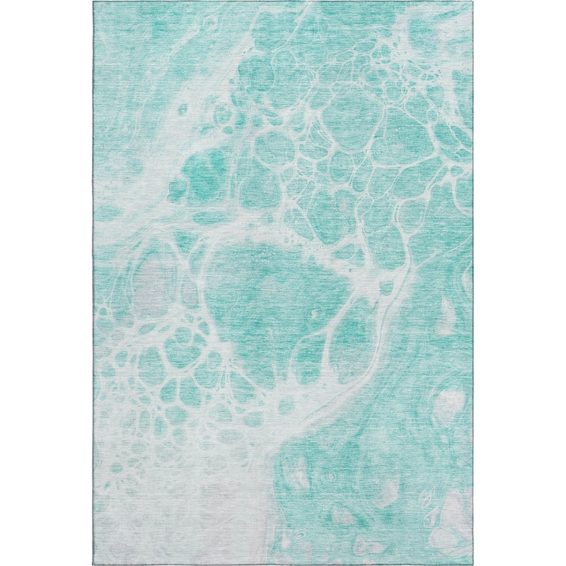 Premium Washable Super Soft Abstract Ink Mayfield Rug