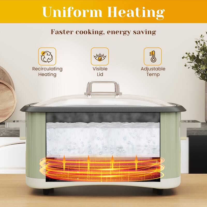 12-in-1 Digital Programmable Slow Cooker, 8 Quart Multi-Cooker