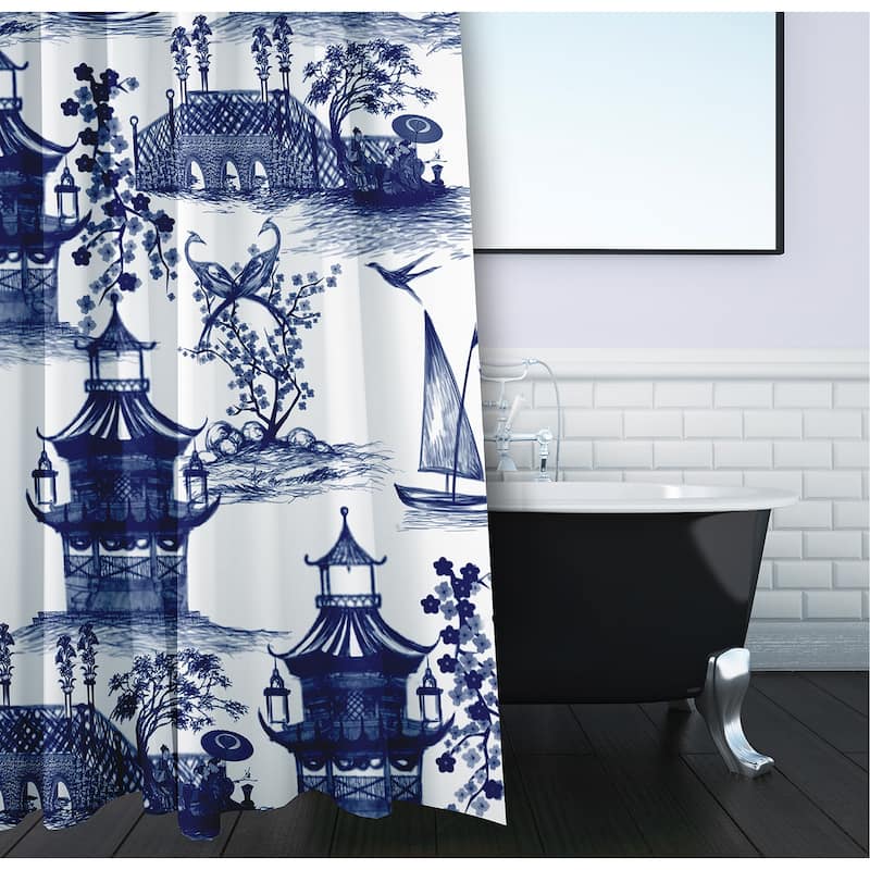 China Old Shower Curtain