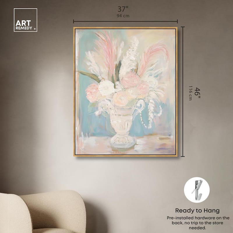 Still Life in Soft Hues I Canvas by Art Remedy
