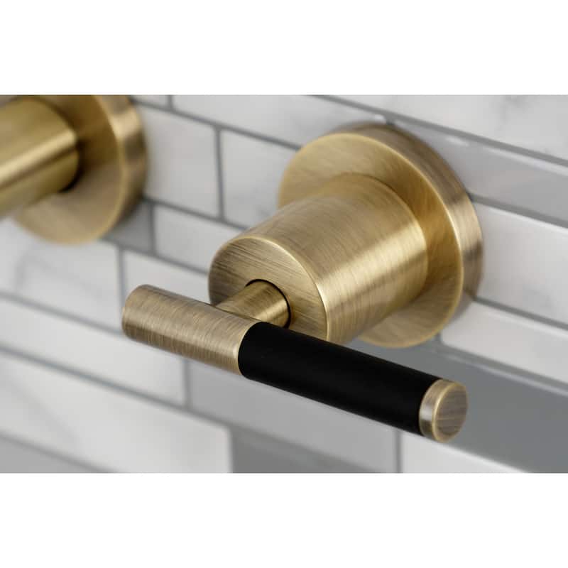 Kaiser Two-Handle Wall Mount Tub Faucet