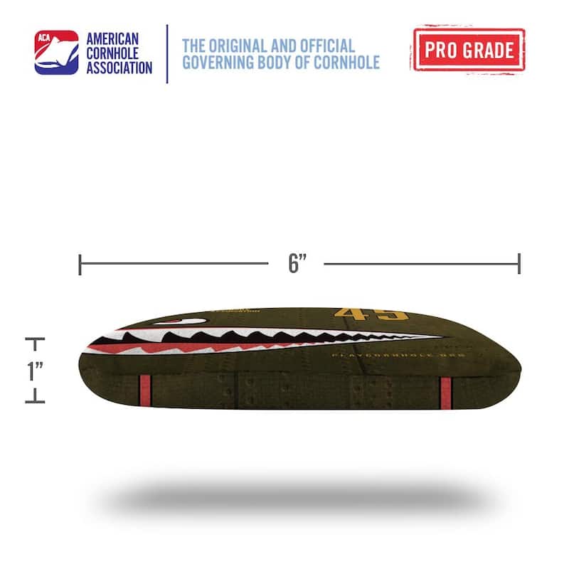 Bomber Green Dual Sided Cornhole Bags