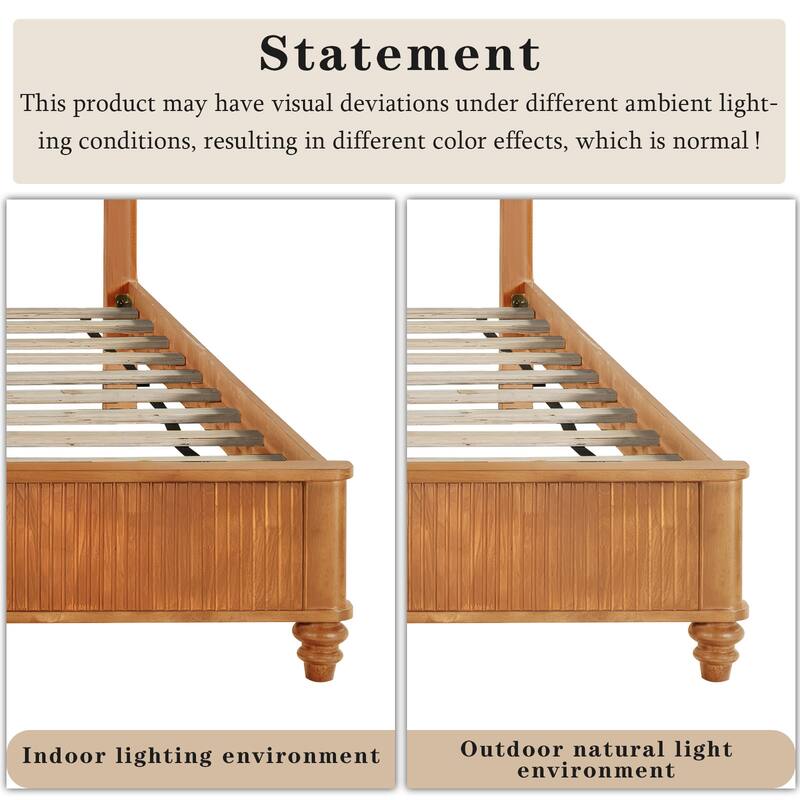 3-Piece Bedroom set with a King Size Bed and 2 Nightstands