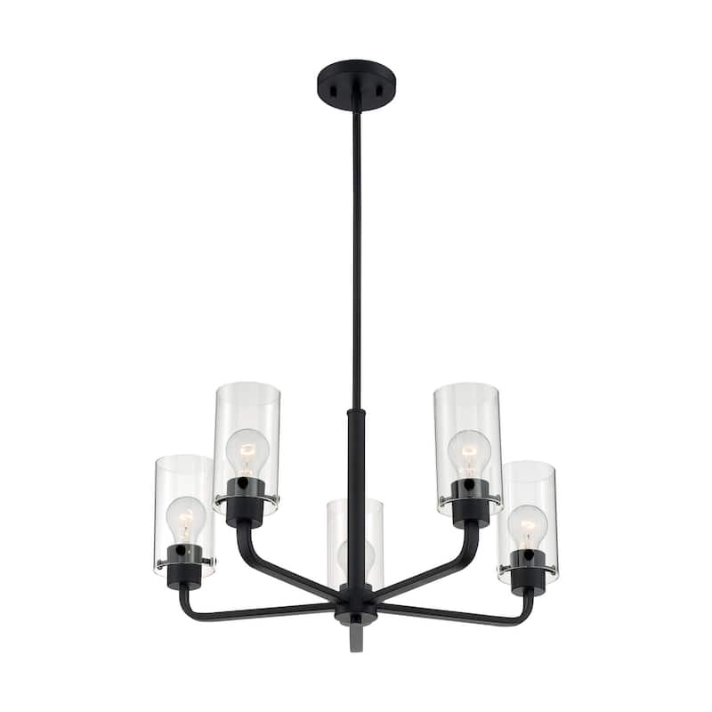 Nuvo Lighting Sommerset 5 Light 24" Wide Chandelier
