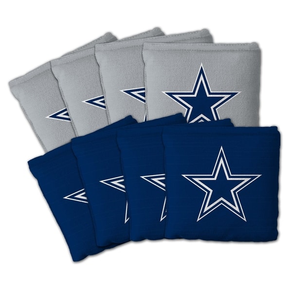 slide 2 of 5, Dallas Cowboys NFL Dual Sided Pro Stop & Slide Cornhole Bags