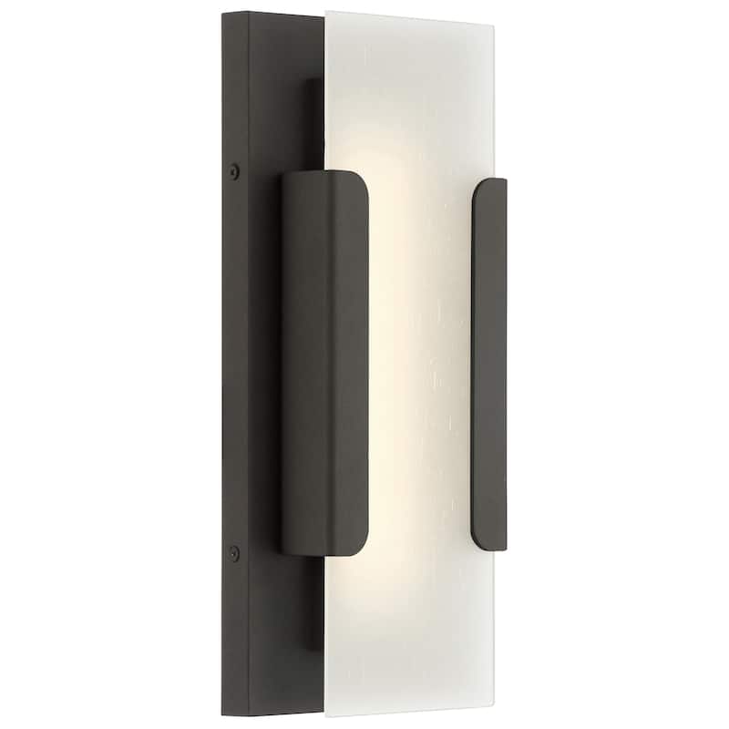 Hubert Short Outdoor LED Wall Mount - Bronze