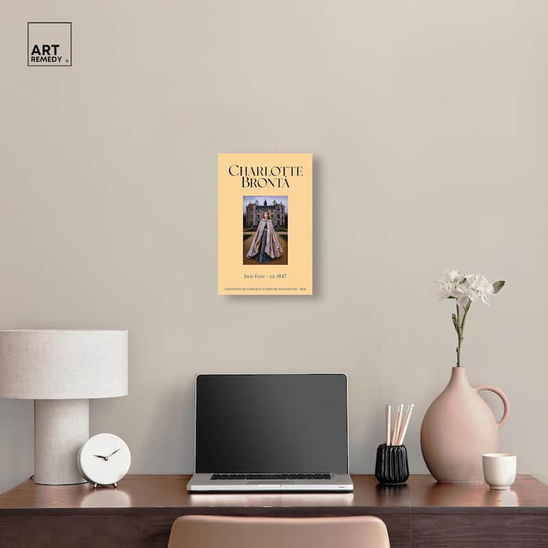 Protagonist of Jane Eyre Canvas by Art Remedy, Gallery Wrapped