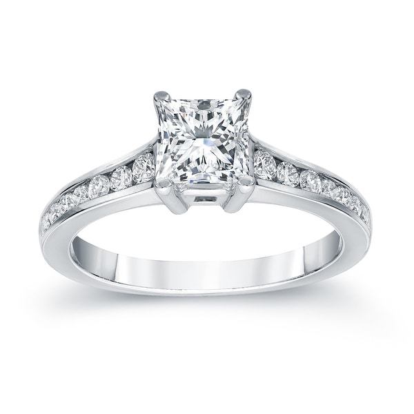 Overstock diamond engagement best sale rings