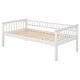 preview thumbnail 25 of 25, Twin over Twin Bunk Bed with Convertible Beds, Drawers, Sturdy Pine Wood Construction, Fence Guardrail, Easy Assembly, Grey