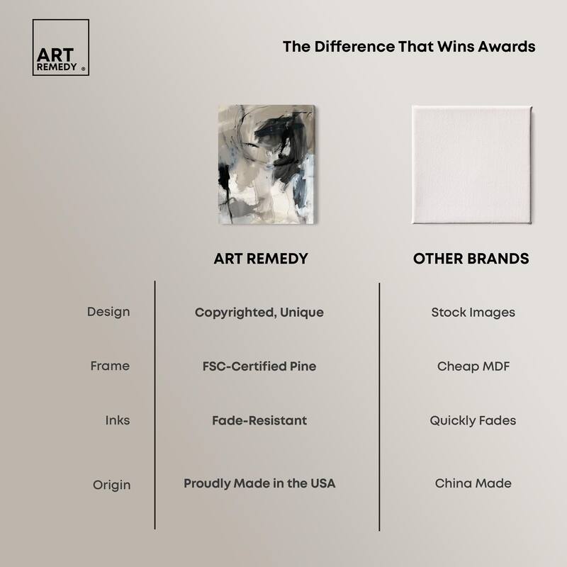 Scribbled Energy I Canvas by Art Remedy, Gallery Wrapped