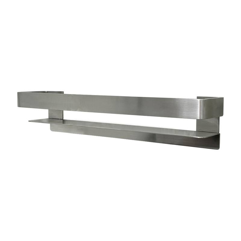 Transolid JGBS20 Jocelyn 20-in Grab Bar Shelf - 20x4x3 - Brushed Stainless