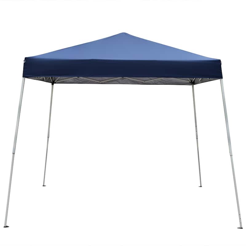 2.5 x 2.5m Portable Home Use Waterproof Folding Tent Blue/White - Blue