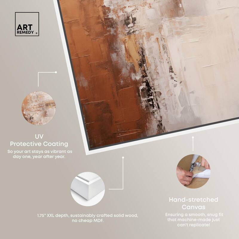 Burnished Memory Canvas by Art Remedy