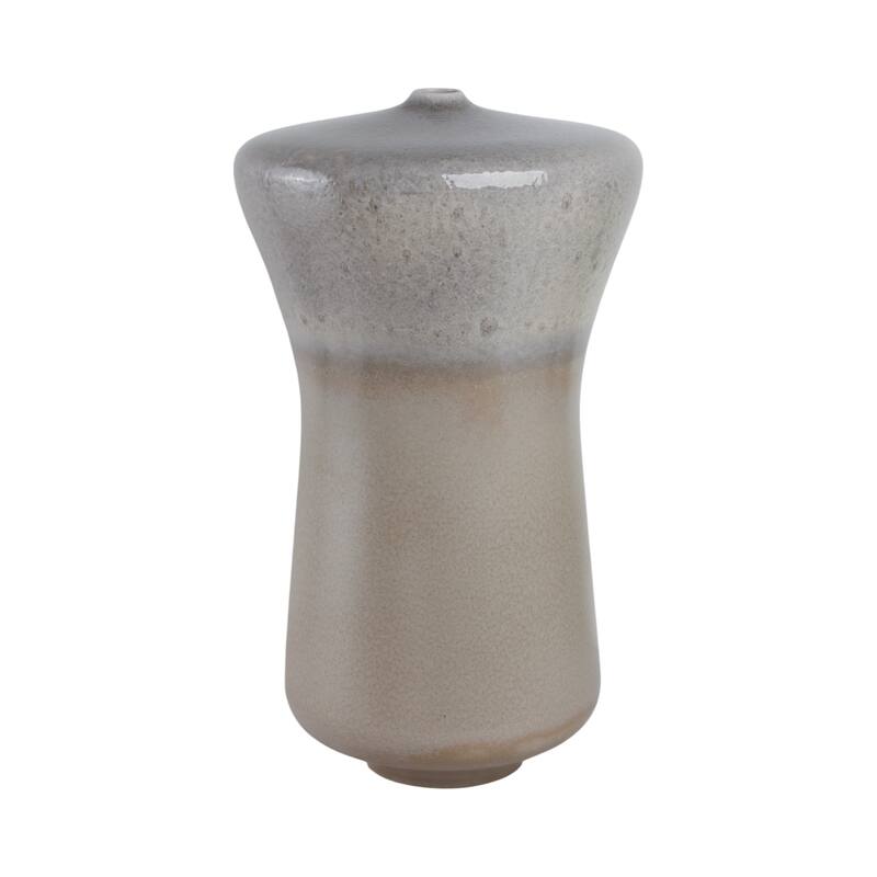 Pottery Vase Sculptural Curved Silhouette Handcrafted Artesa Trend