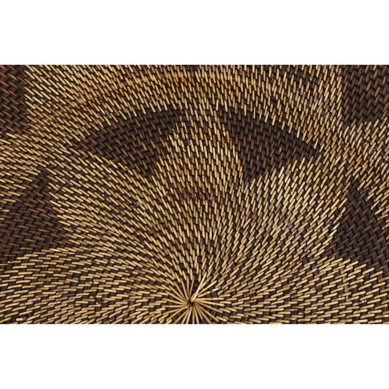 Light Brown Palm Tree Traditional Wall Decor Abstract (Set of 3)